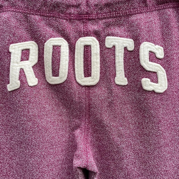 Roots Purple Pepper Classic Sweatpants,  size 10 - Picture 6 of 8